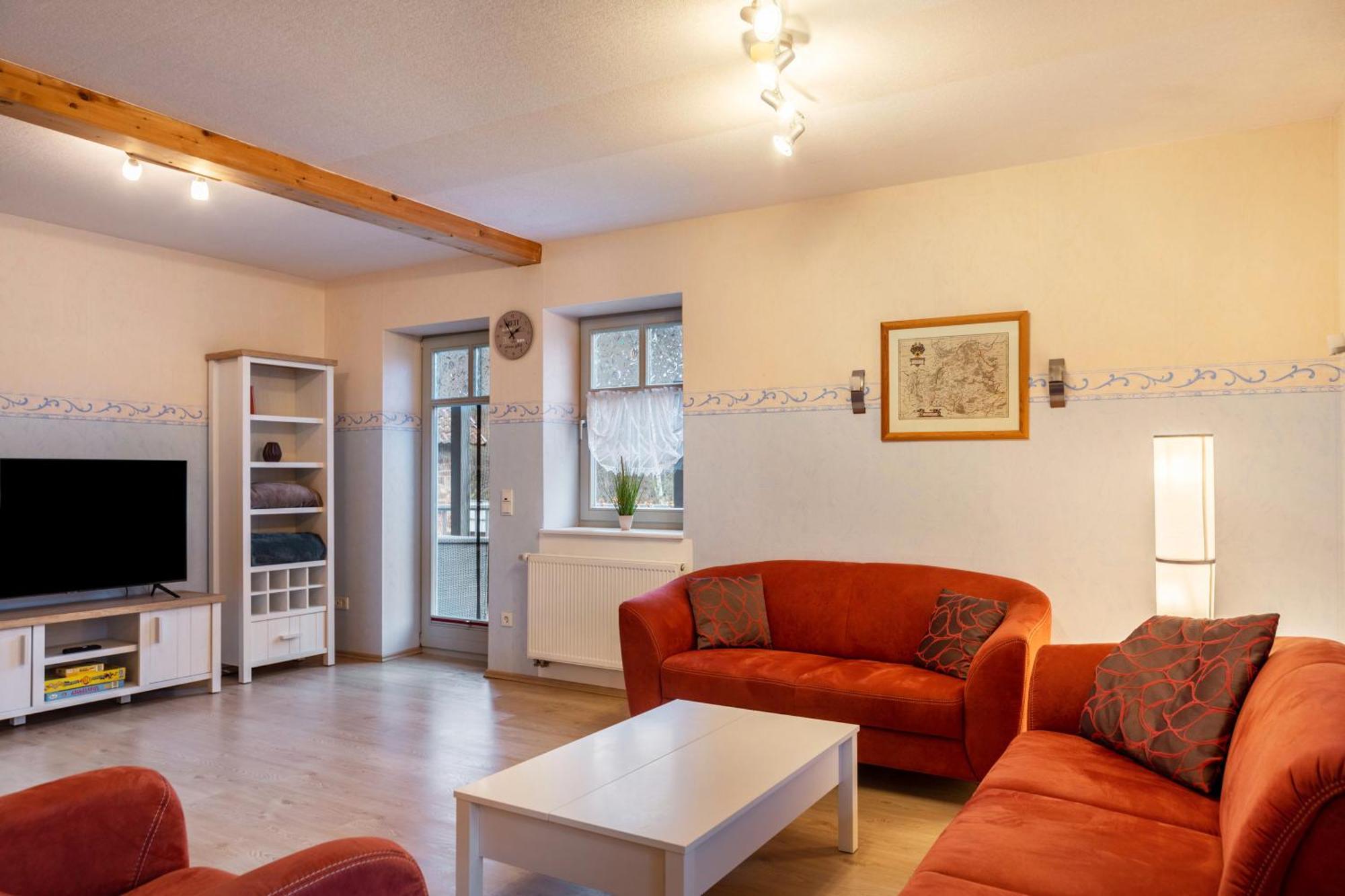 Ferienwohnung 1 Hof Schaefer Waldeck  Esterno foto