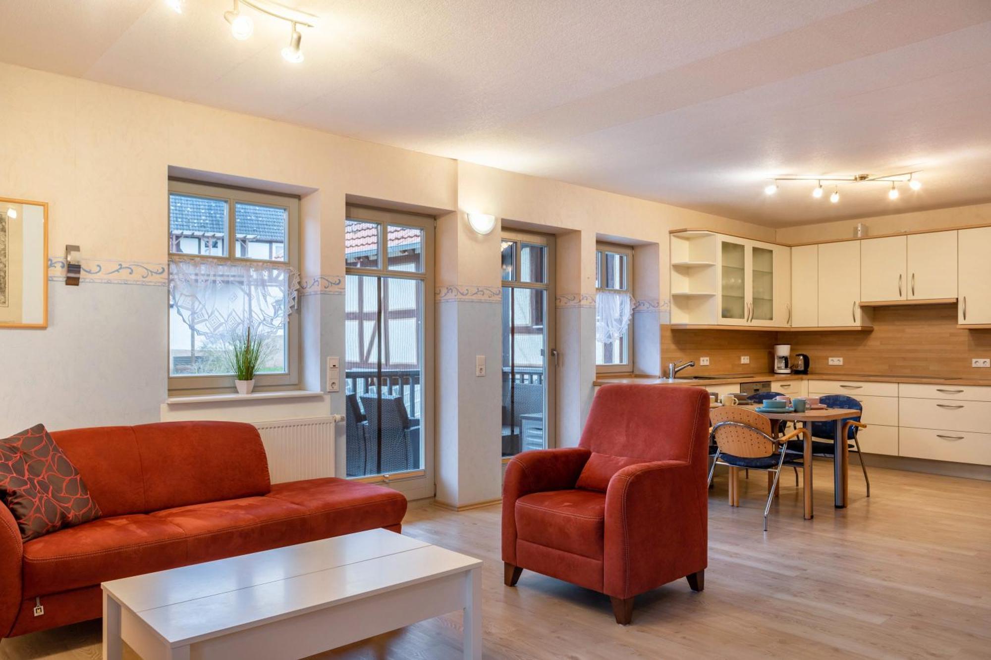 Ferienwohnung 1 Hof Schaefer Waldeck  Esterno foto